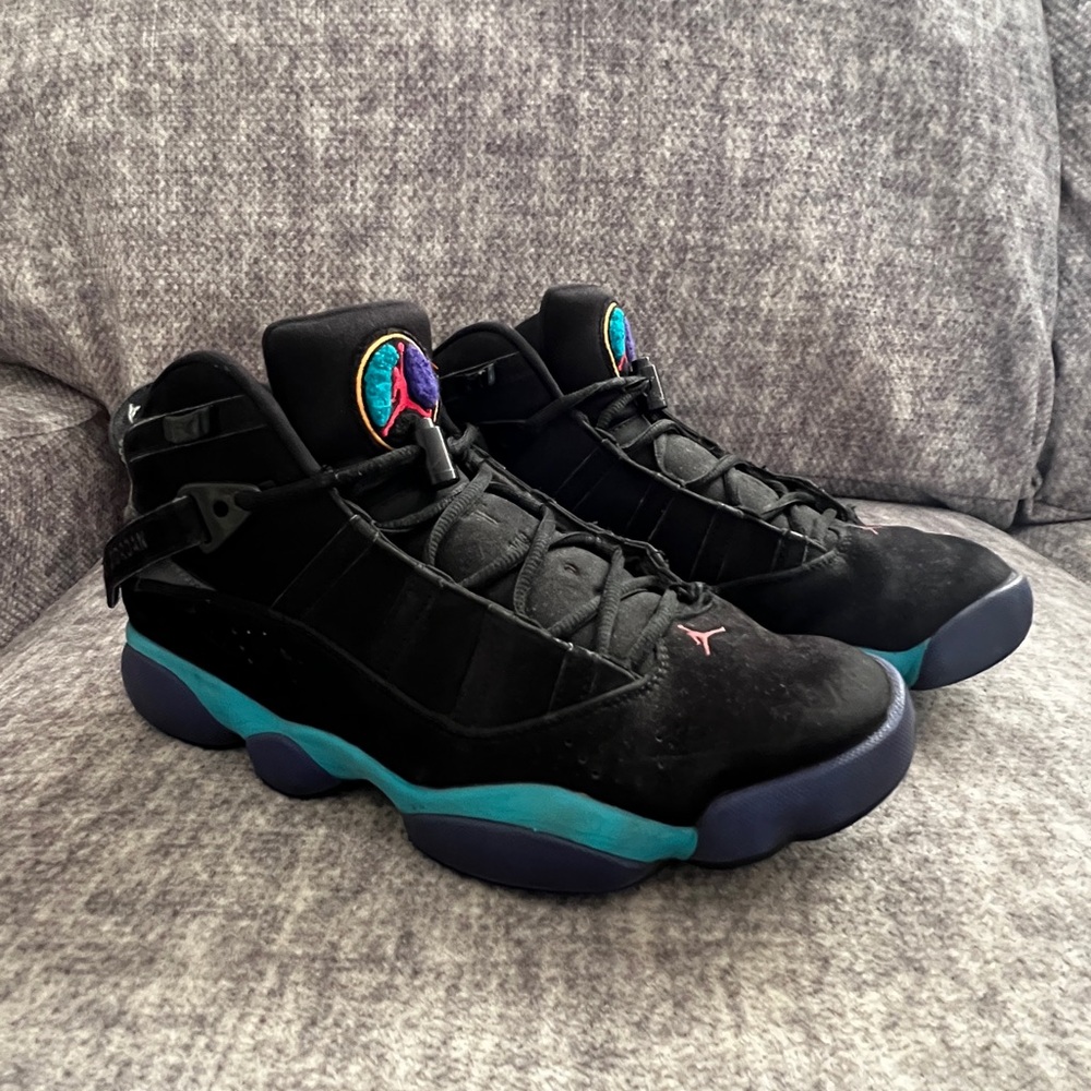 Air Jordan 6 Rings Aqua sz 10
